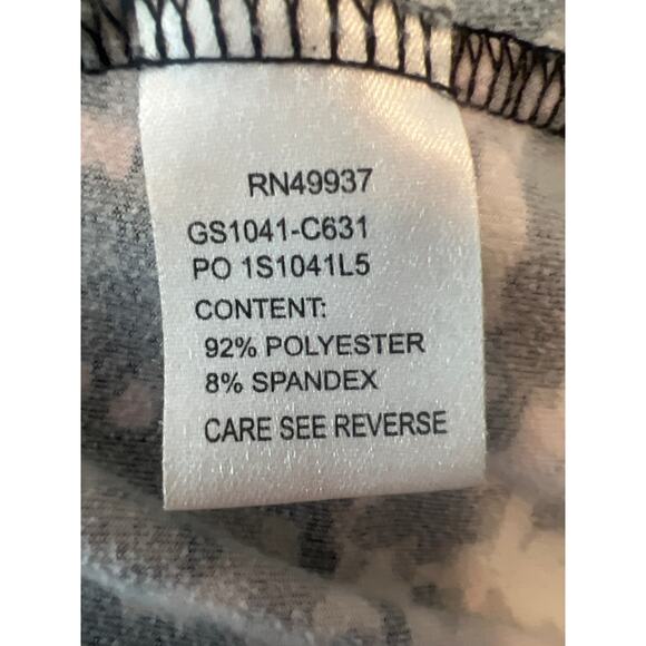 TAIL WHITE LABEL WOMENS GOLF 1/4 ZIP LIGHTWEIGHT PULLOVER BLACK PINK WHITE SZ L - Picture 8 of 9